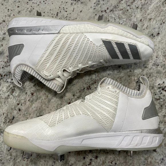 Other - Adidas Icon 3 Cleats White Material Men's 11.5